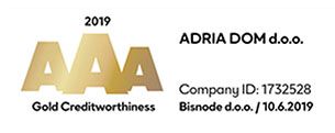 Certifikat akreditacije podjetja